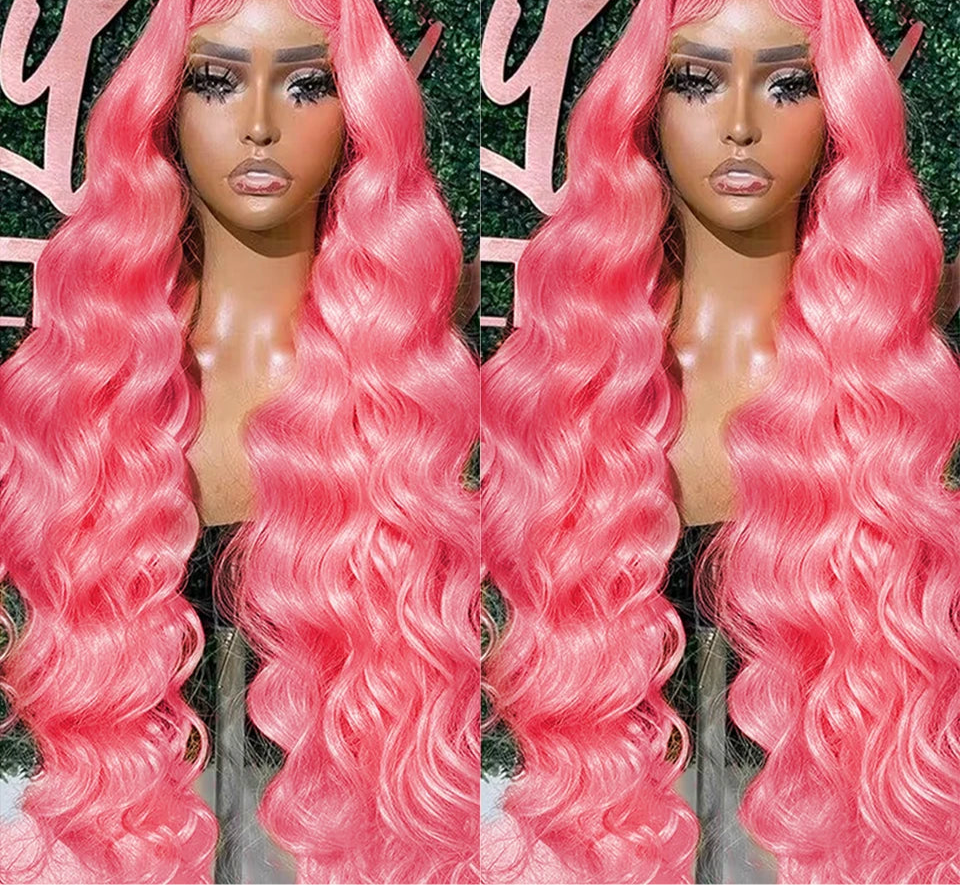 Pink wavy bundle