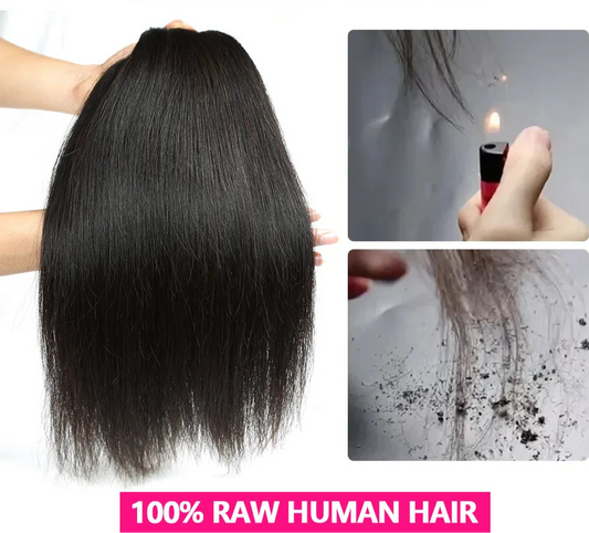 Straight human hair Bundle