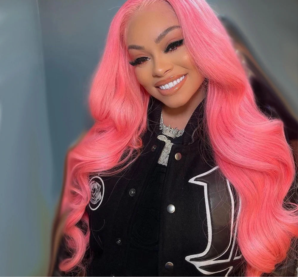 Pink wavy bundle
