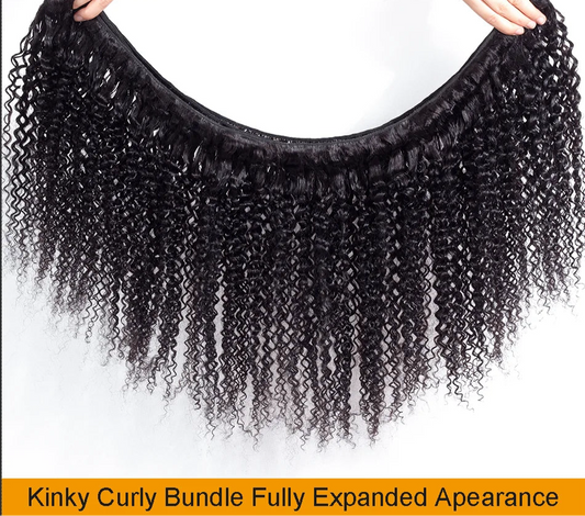 Kinky Curly Human Hair Bundles