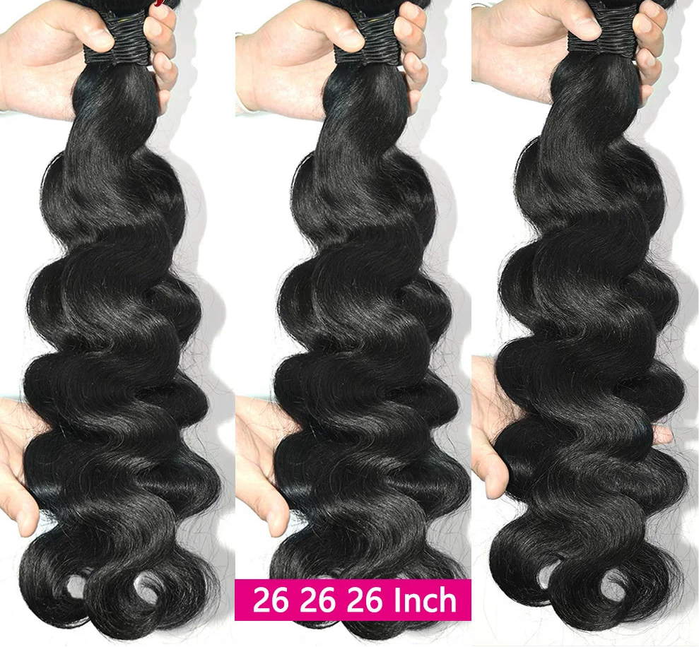 Body Wave Bundles black