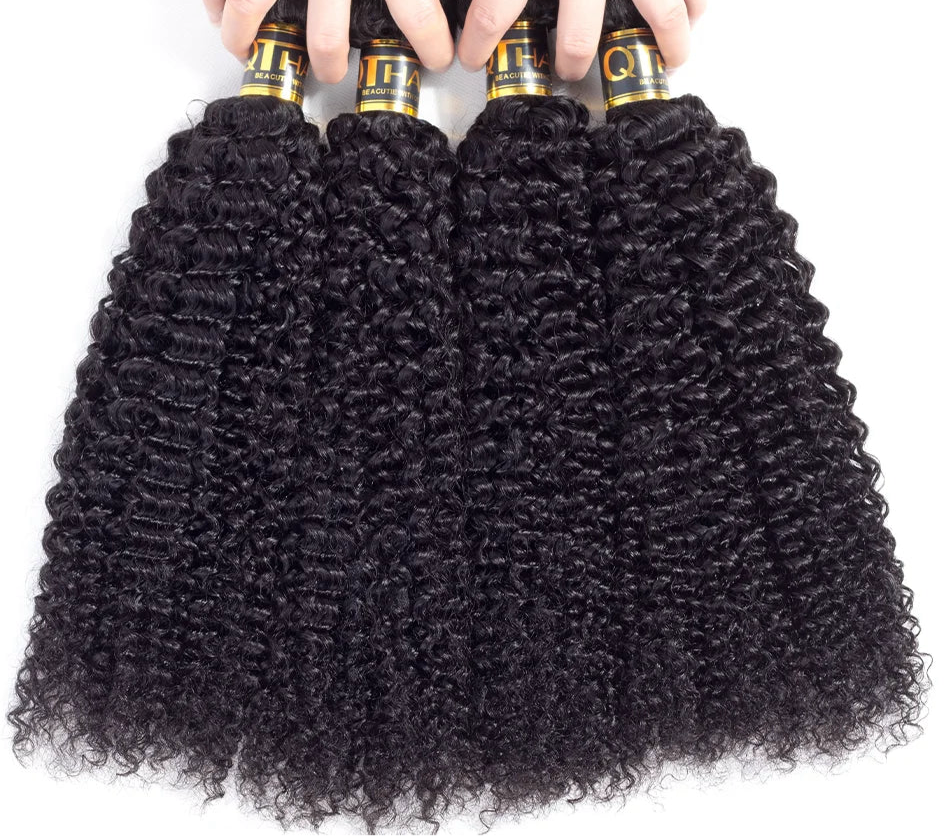 Kinky Curly Human Hair Bundles