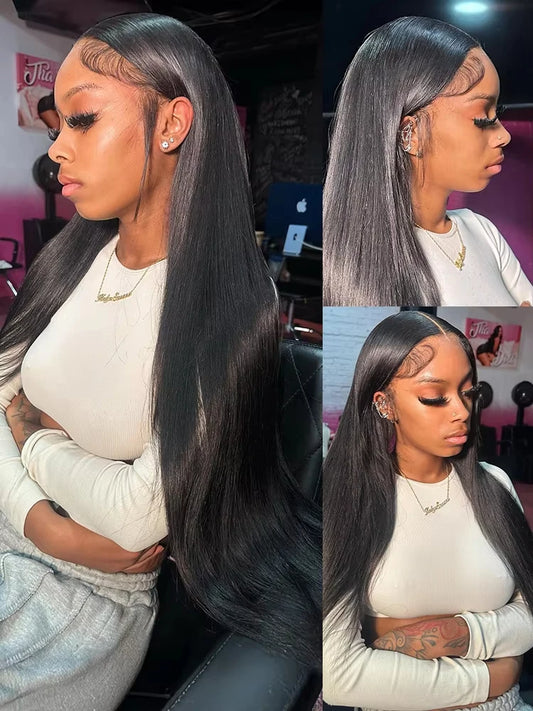 Straight Frontal human Hair