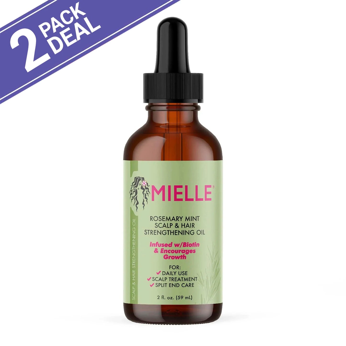 2Pack Deal Mielle Rosemary Mint Scalp