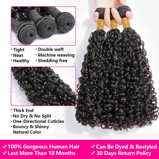 Bundles Kinky Curly Human Hair