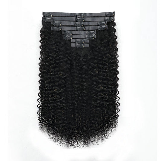 Clip in Hair Extensions Curly Wave