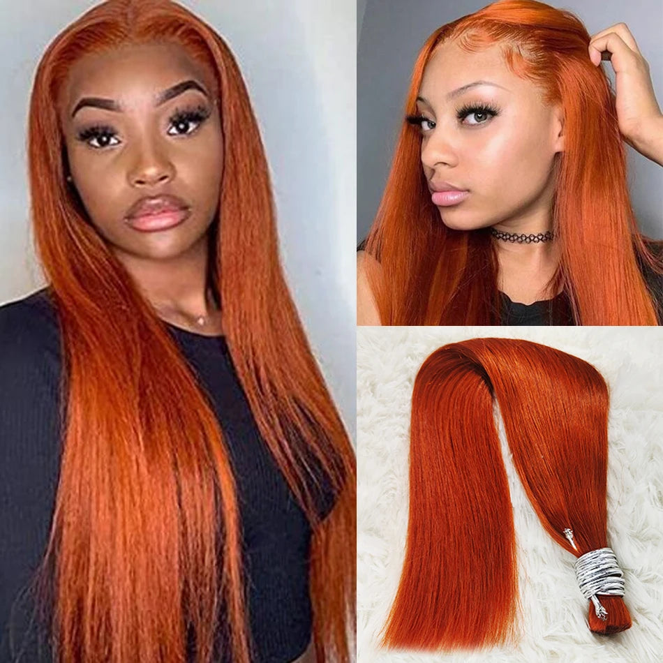 Red Brown bundles 18-30 Inch