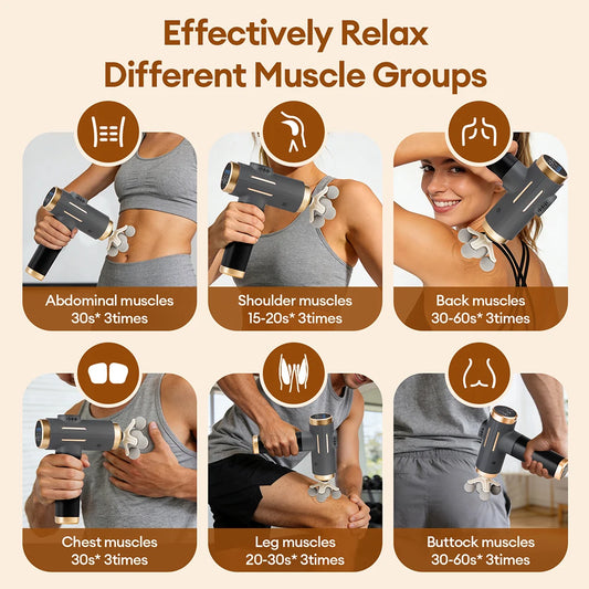 11-IN-1 Electric Massage Gun