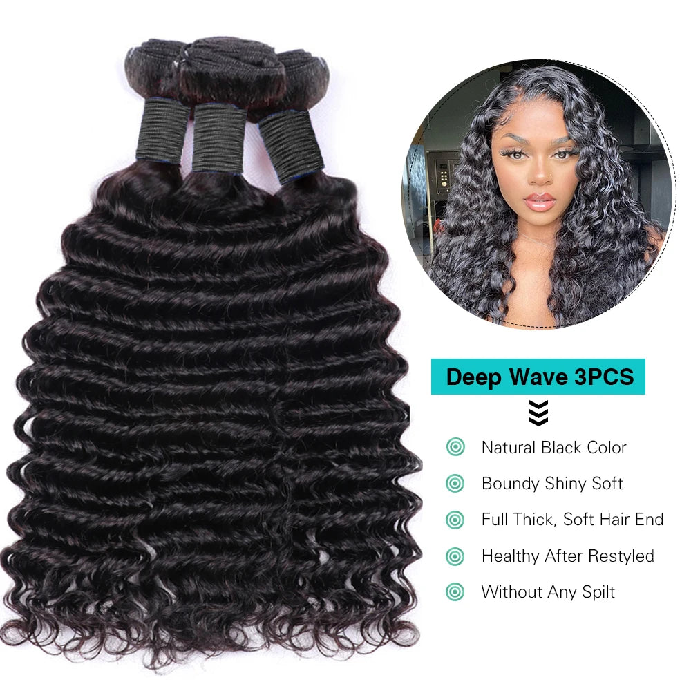 Deep Wave Bundle Human Hair