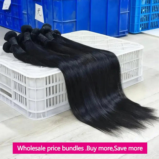 Straight Human Hair Bundles