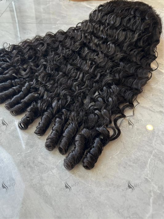 Burmese Curly Human Hair Wigs
