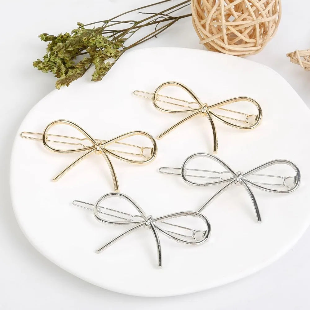 4Pcs Metal Hairpins