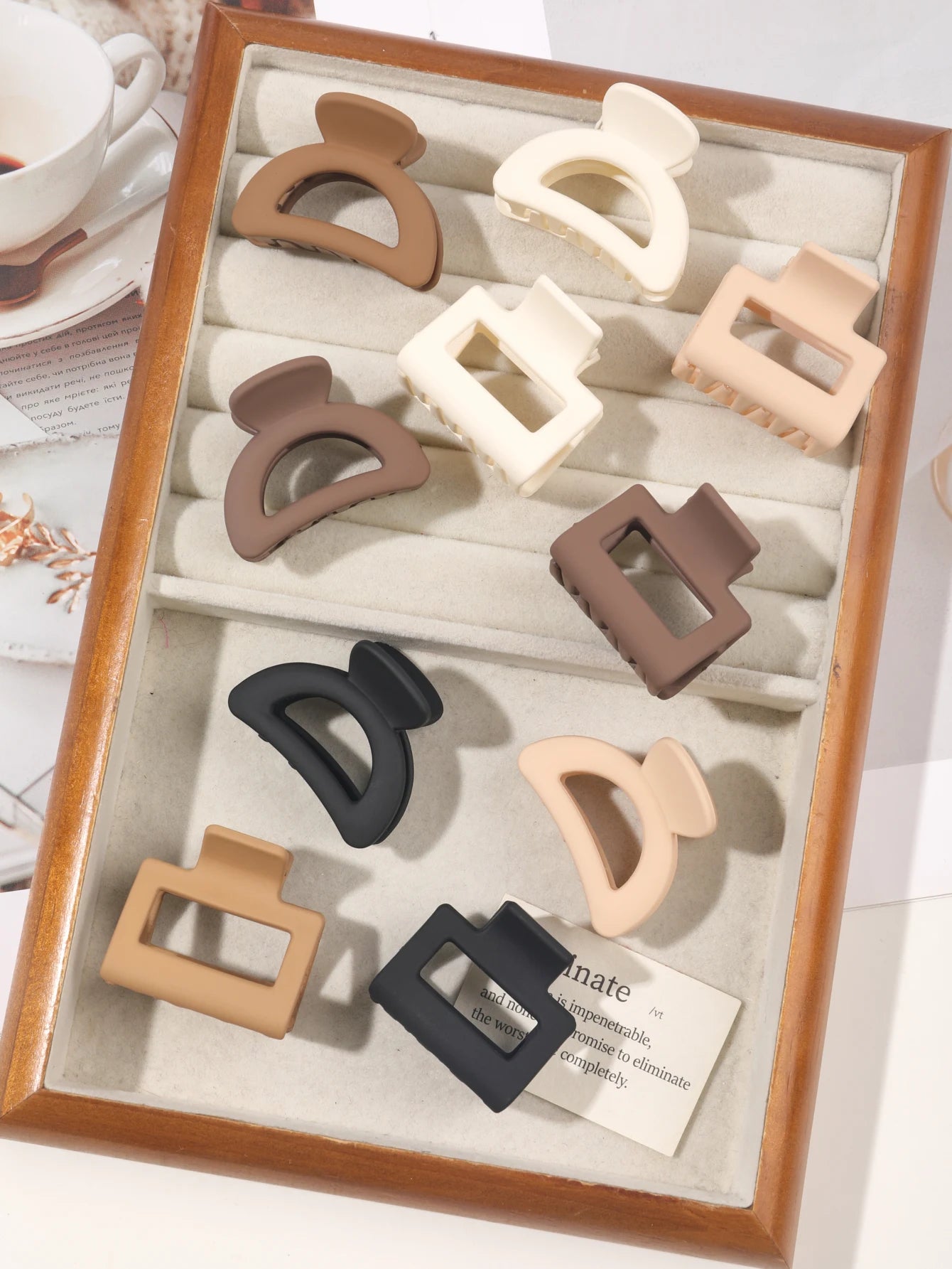 Small Hair Claw Clips