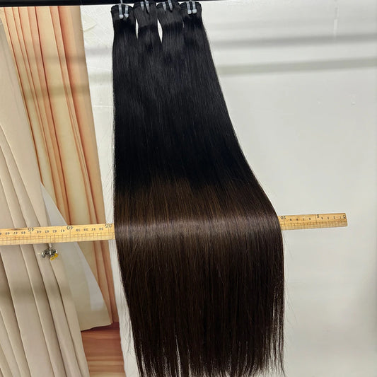 Bundles Human Hair Honey Color Bone Straight