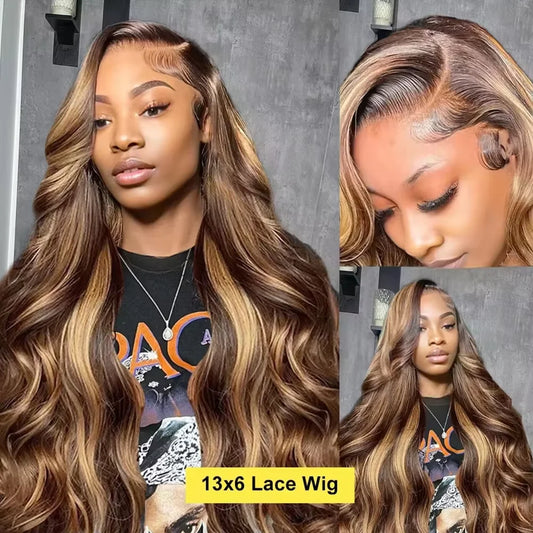 Highlight Layered Cut Wig
