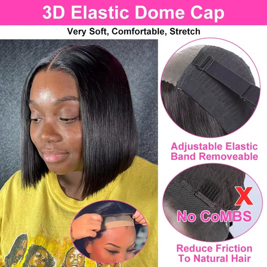 Straight Short Bob Wig