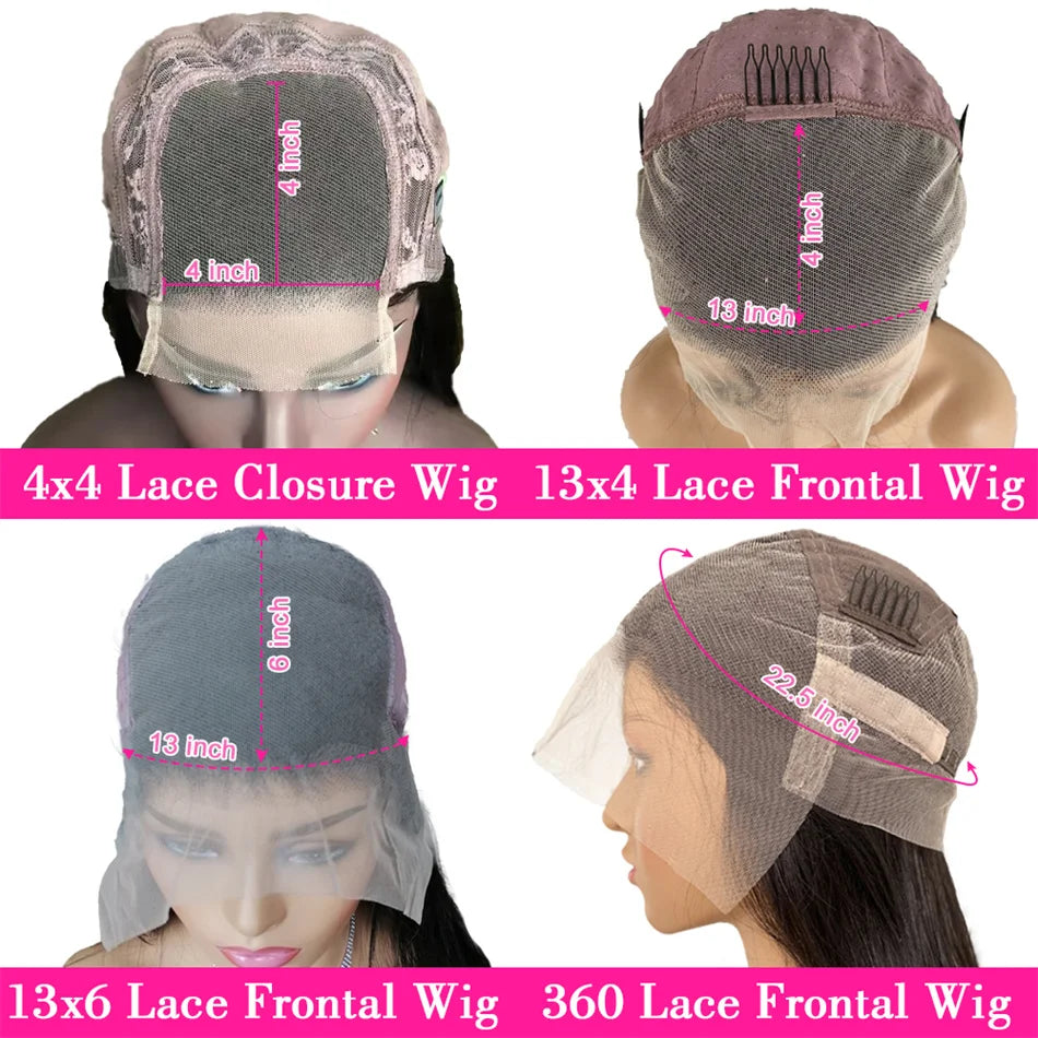 Reddish Brown HD 13x6 Lace Frontal Wigs