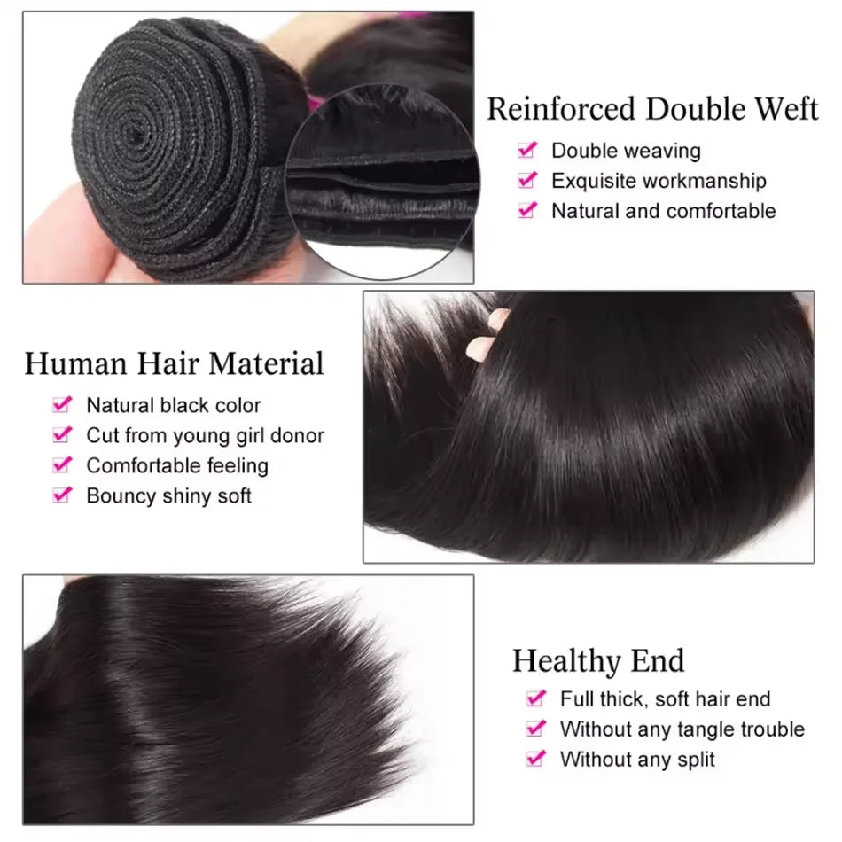 Straight Bone Human Hair