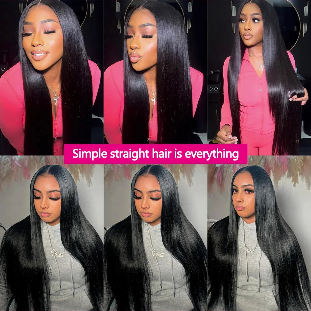 Straight Human Hair Bundles