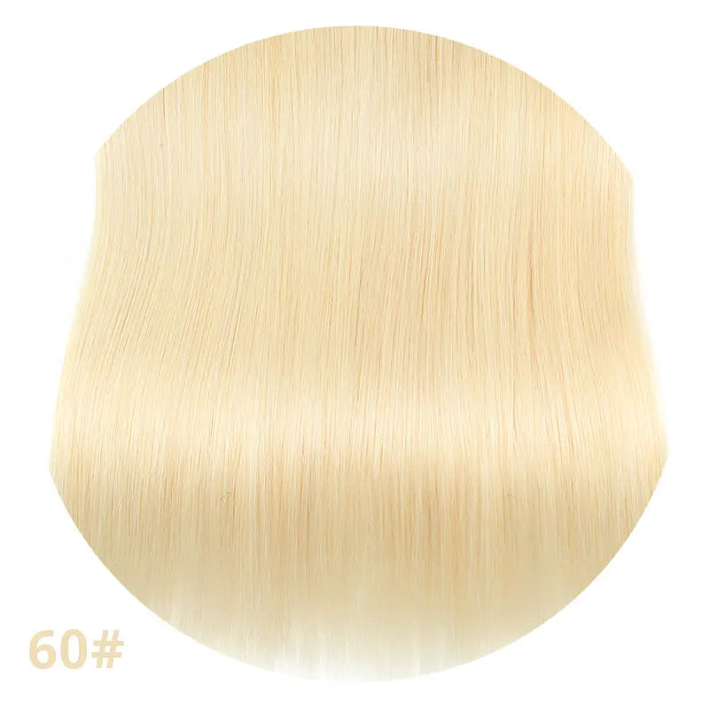 Double Inject Hole Weft Human hair Micro Loop Bundles