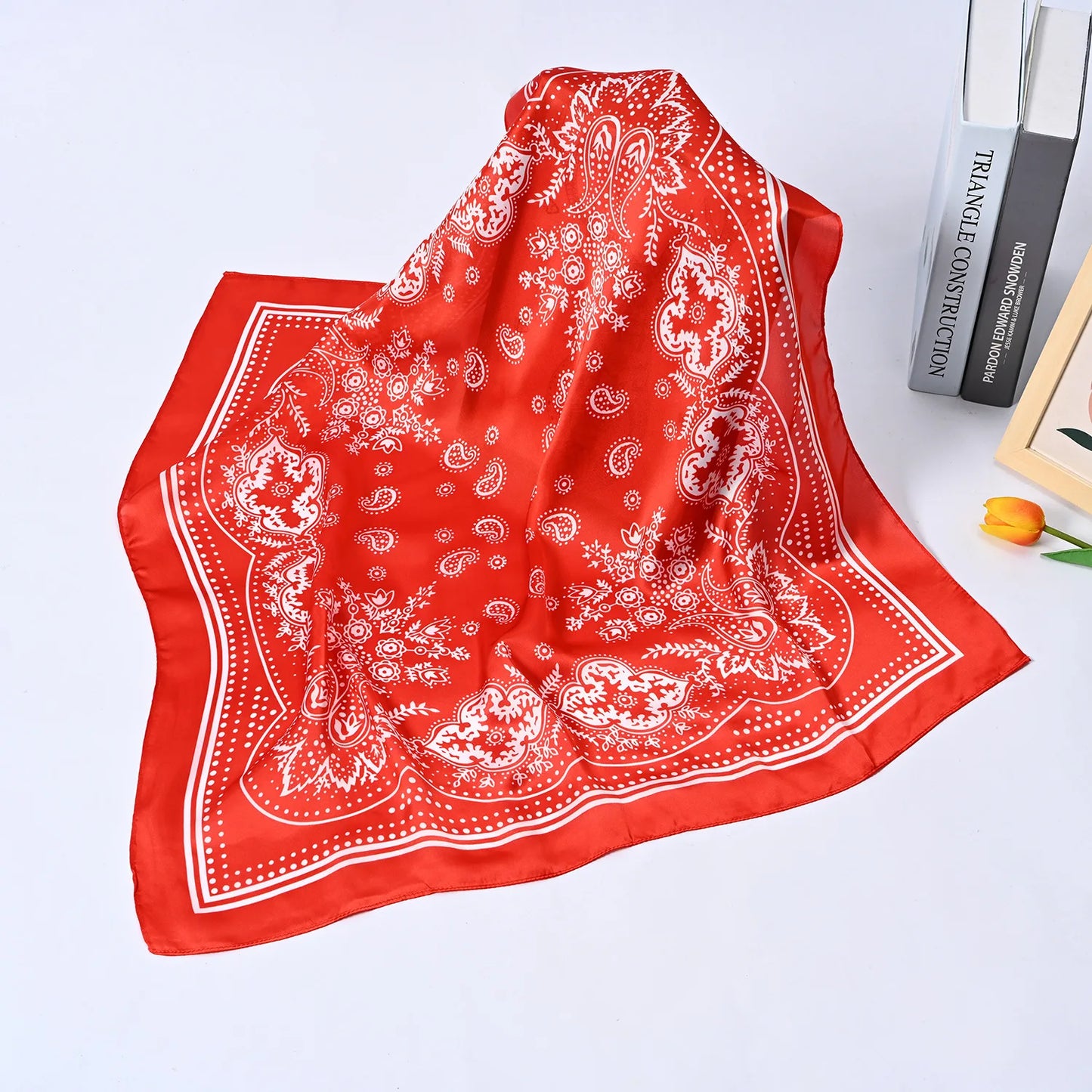 Satin scarf