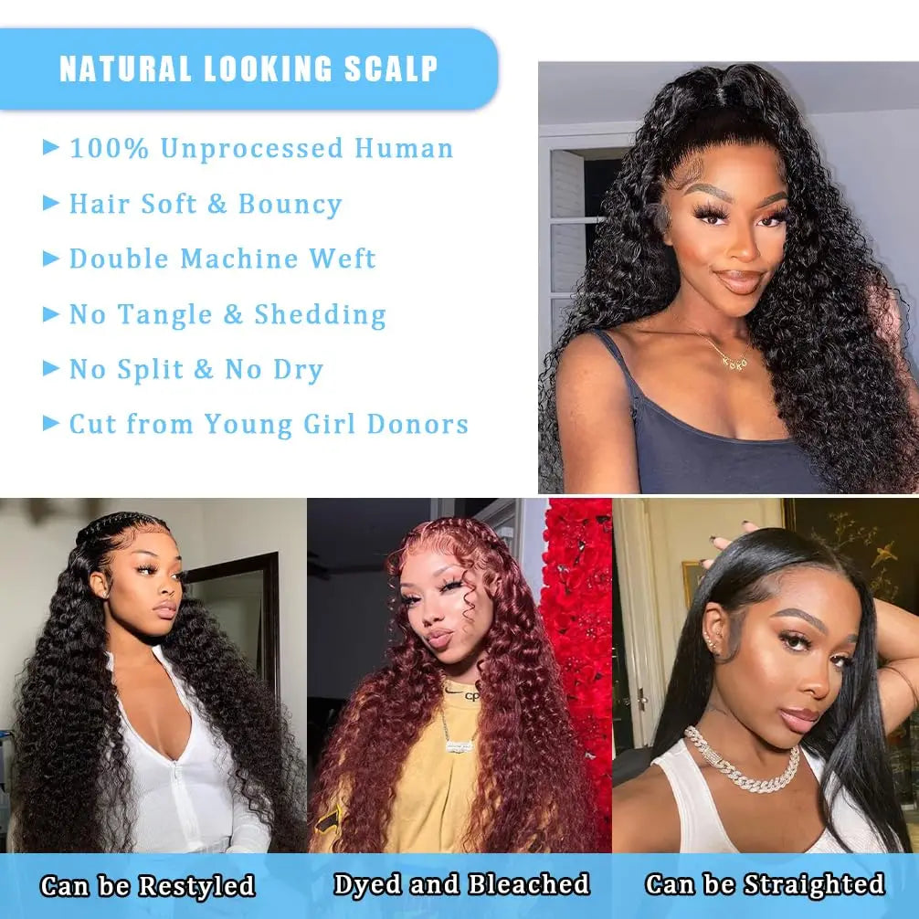 Deep Wave Bundles Human Hair