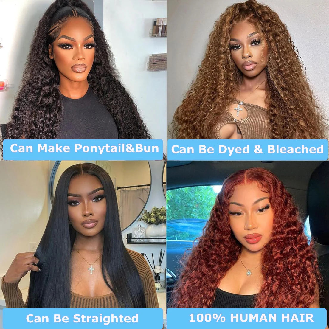 Deep Wave Bundles Human Hair