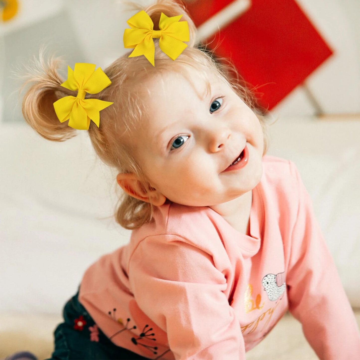 Bow Hair Clip Set