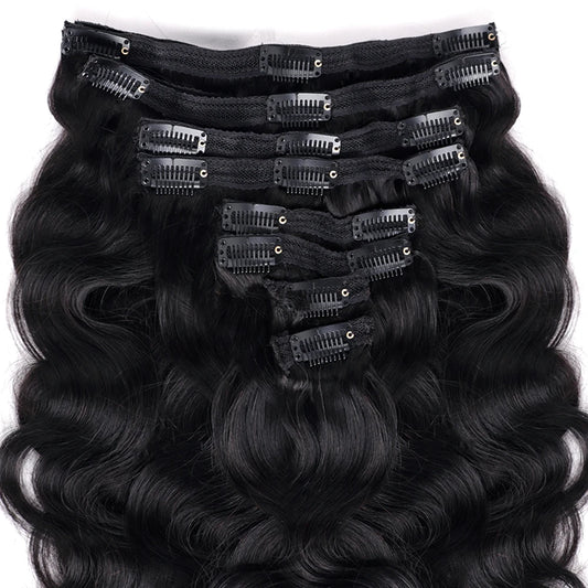Body Wave Seamless Clip In