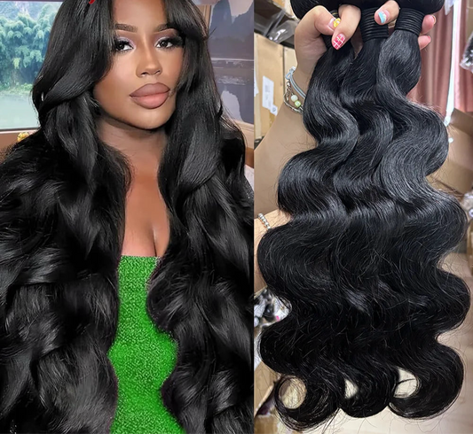 Body Wave Bundles black