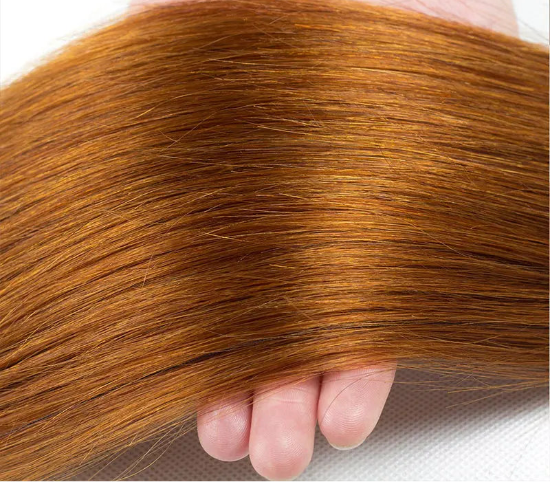 Straight Human Hair Bundles Ombre