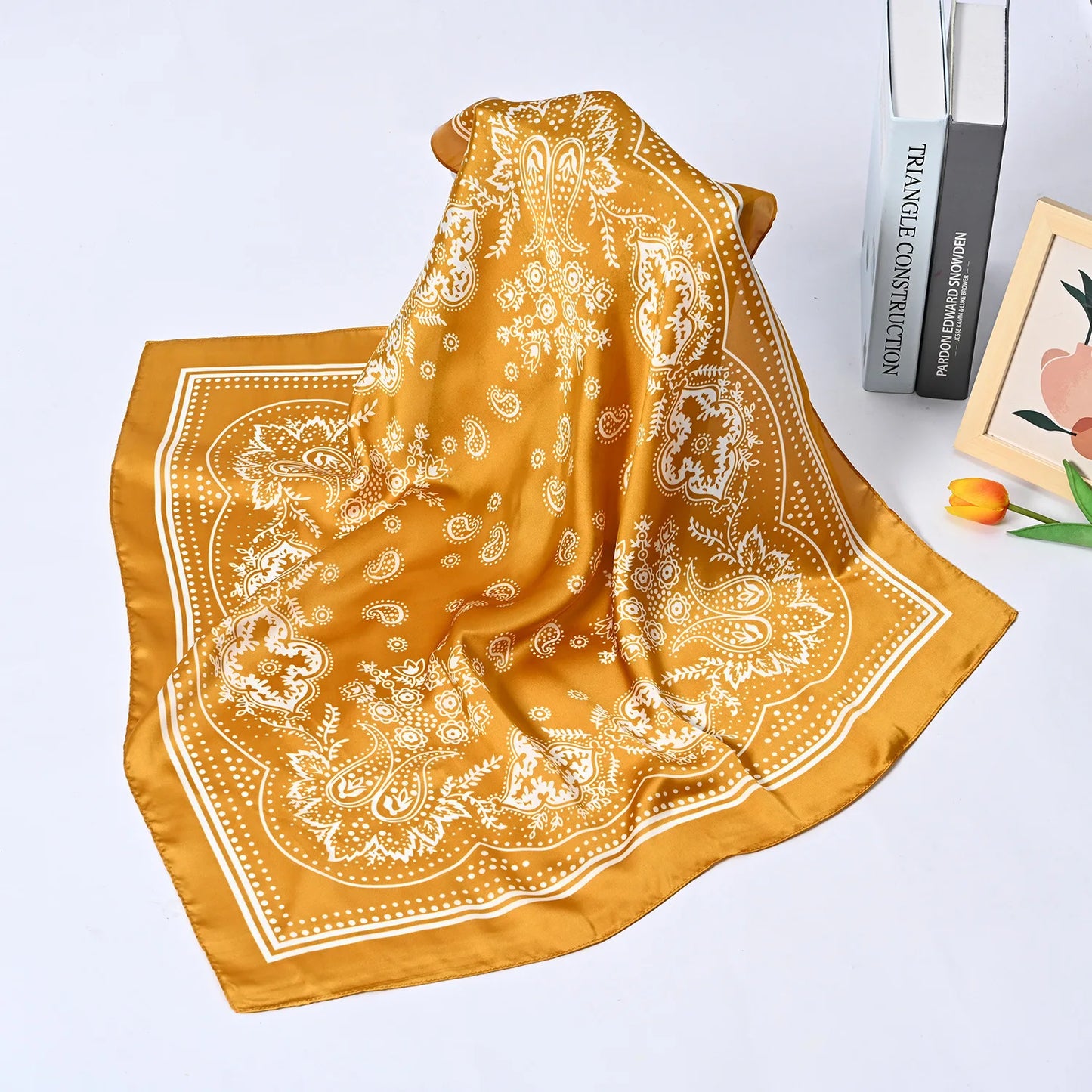 Satin scarf