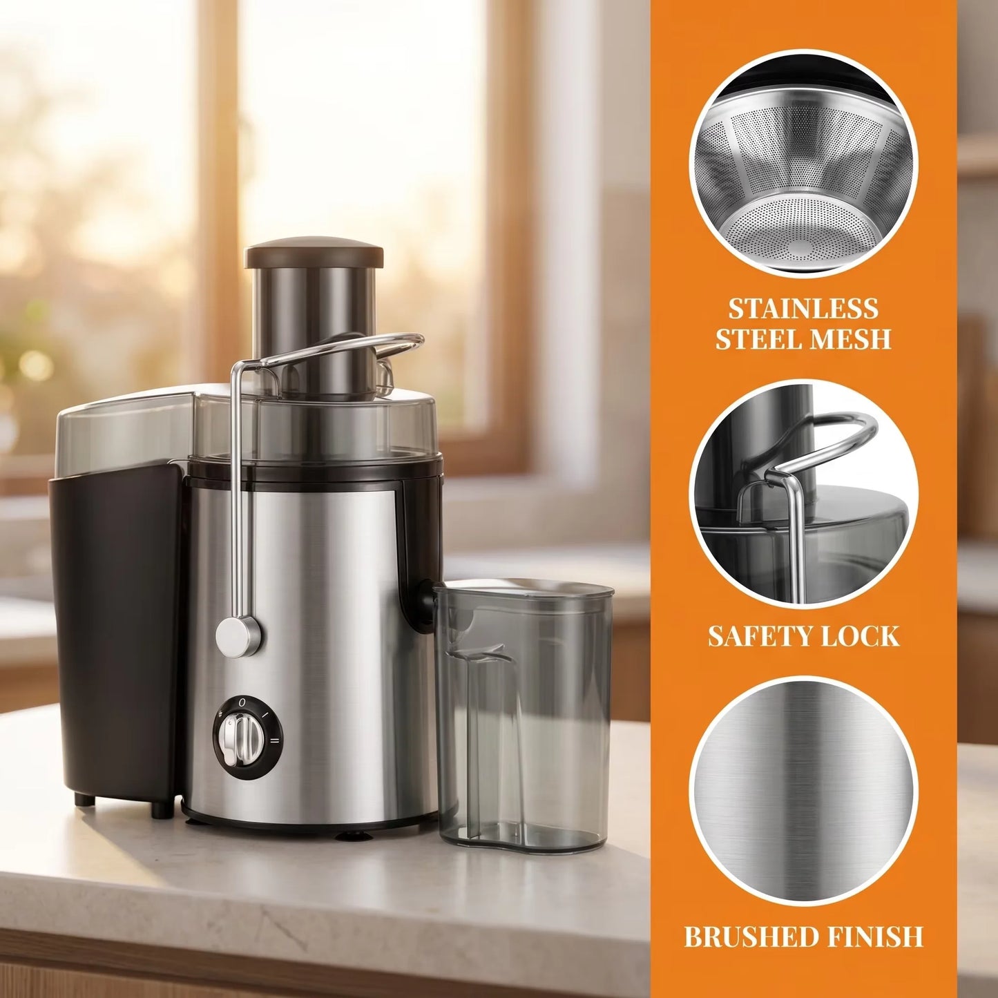 Stainless Steel Juicer