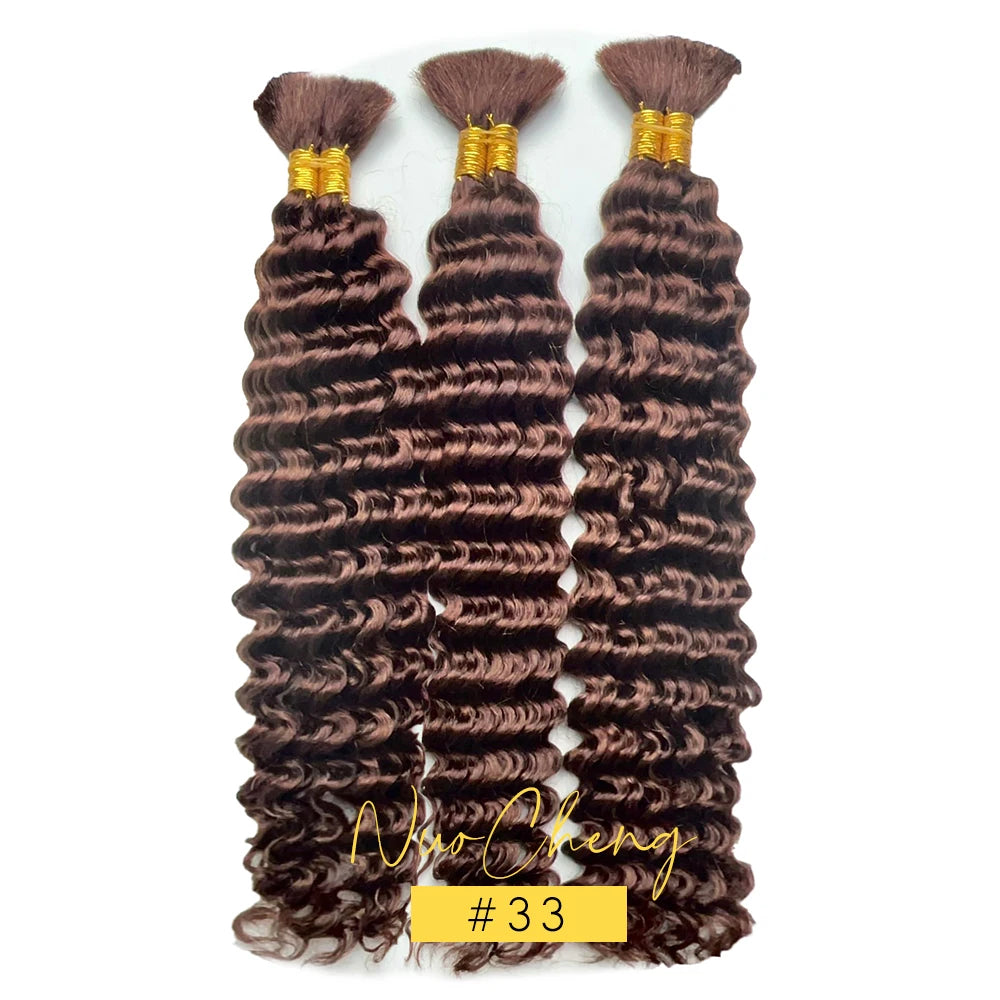 Chocolate Brown Braiding Hair