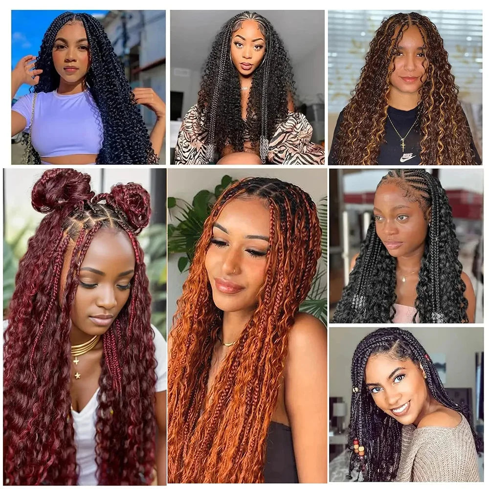 Chocolate Brown Braiding Hair