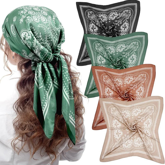 Satin scarf