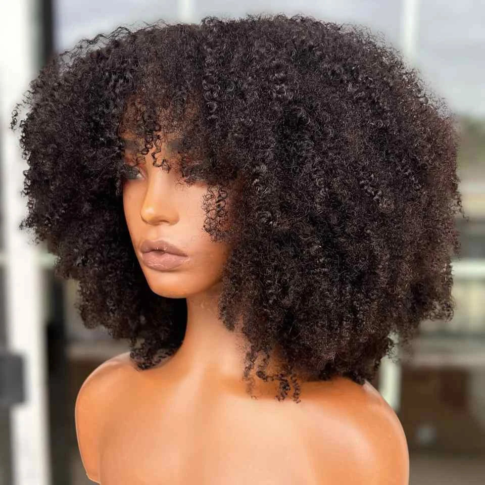 Short Afro Kinky Curly Bob
