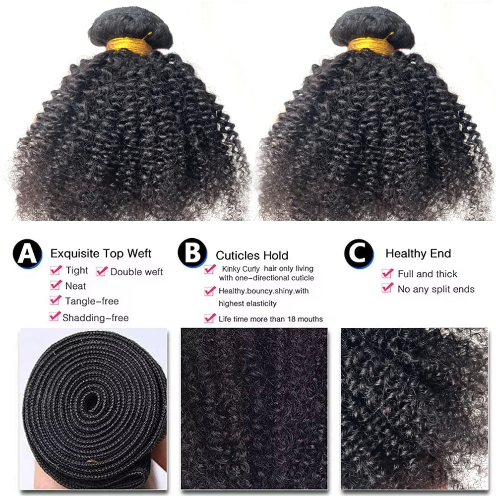 Afro Kinky Curly Bundles