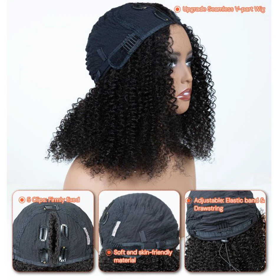 V Part Wigs