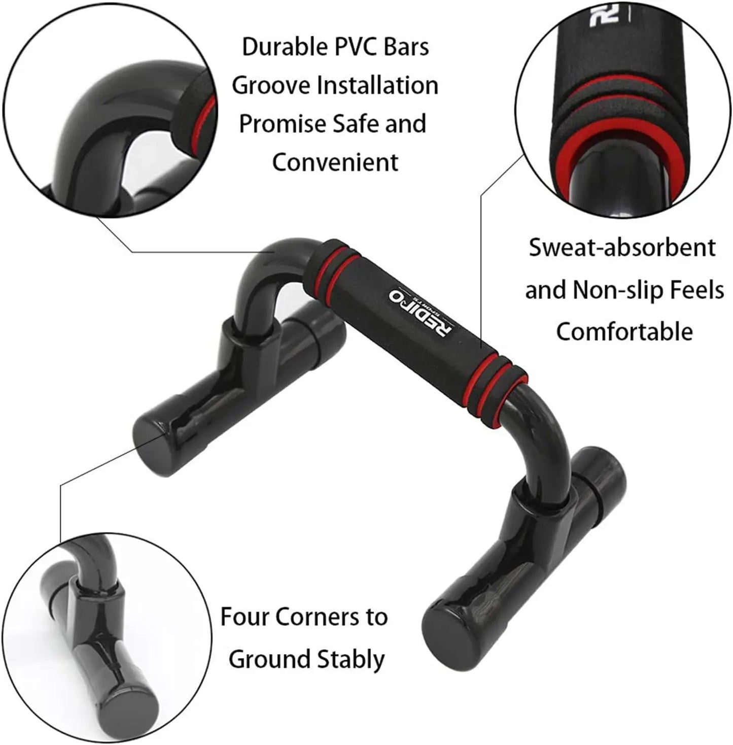 Push Up Bars for Strength Training