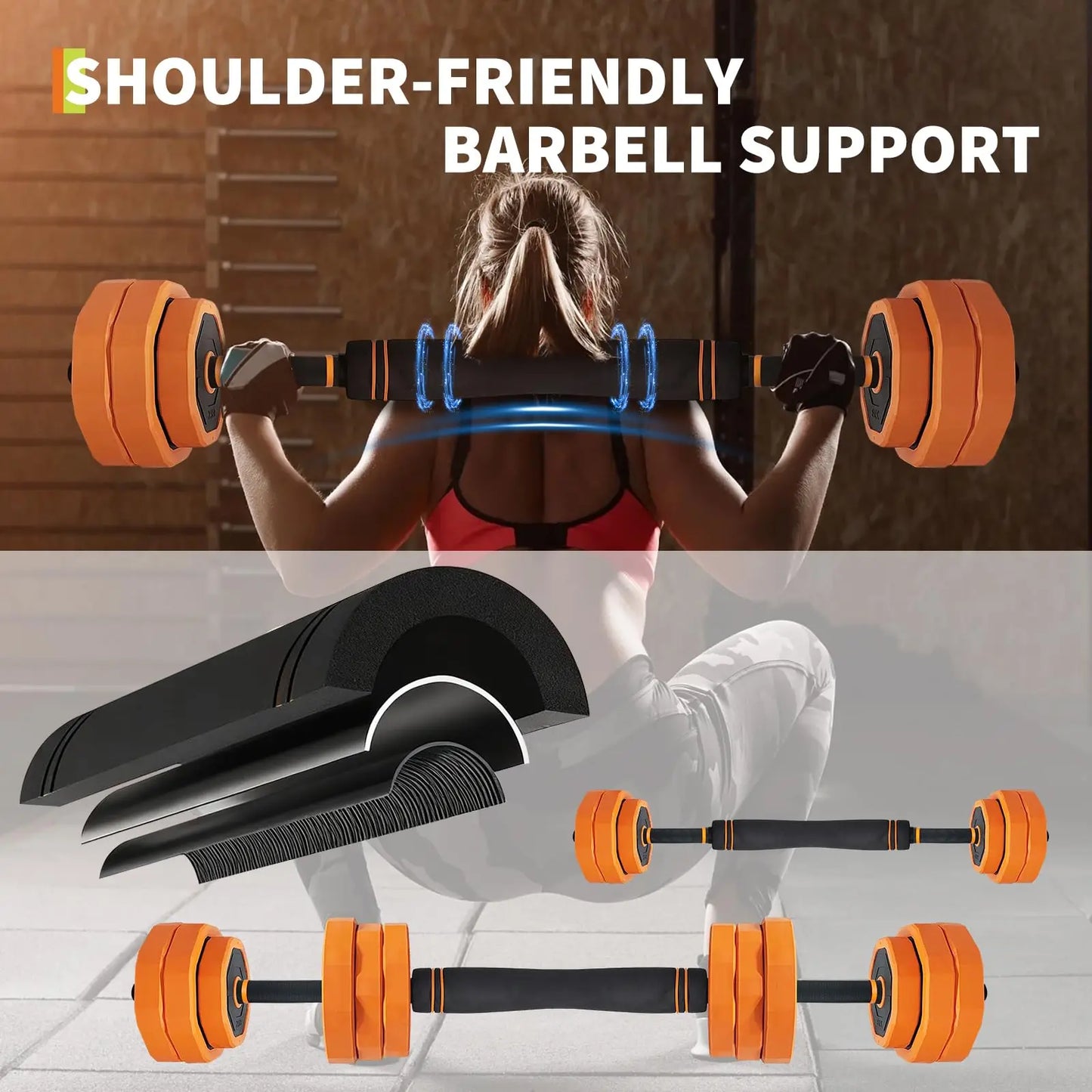 Adjustable Dumbbells, 44/66/88lbs