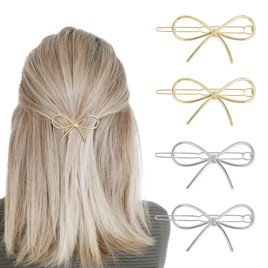 4Pcs Metal Hairpins