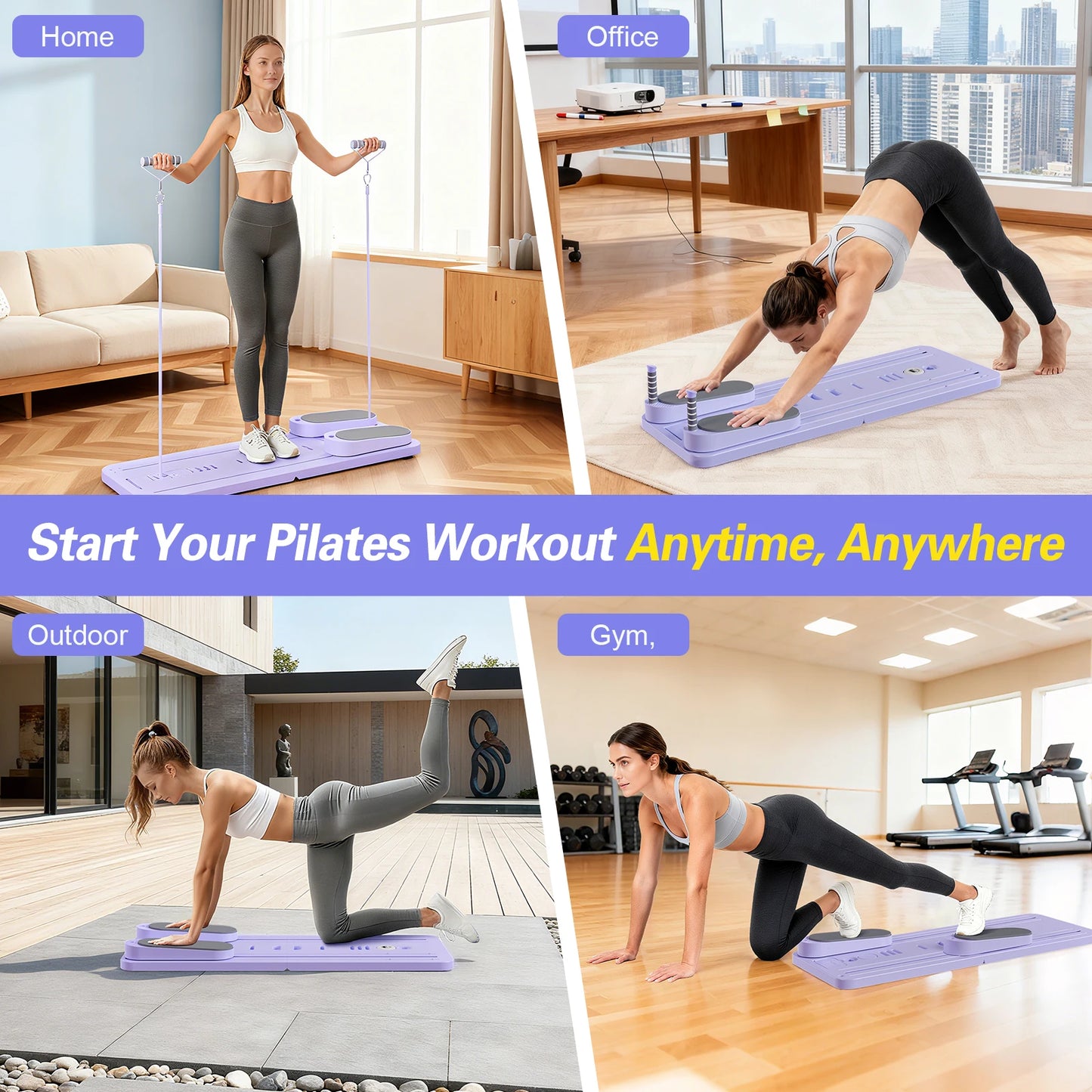 Foldable Pilates Bar