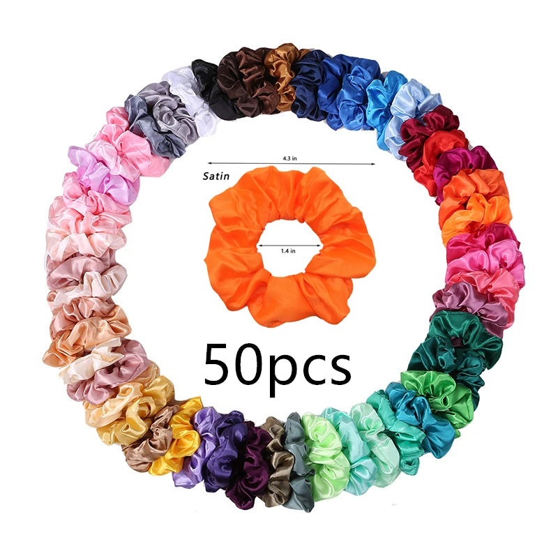 Satin Scrunchies