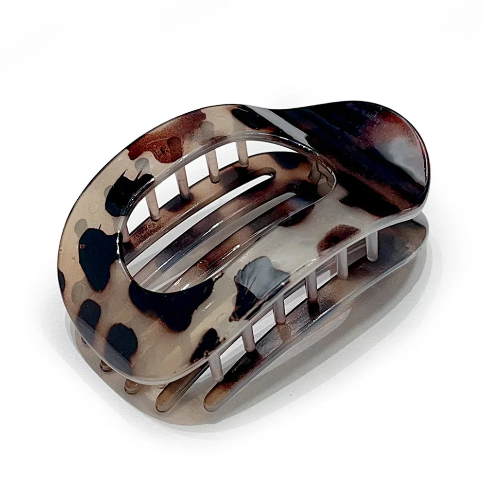 Oval Hair Claw Clip