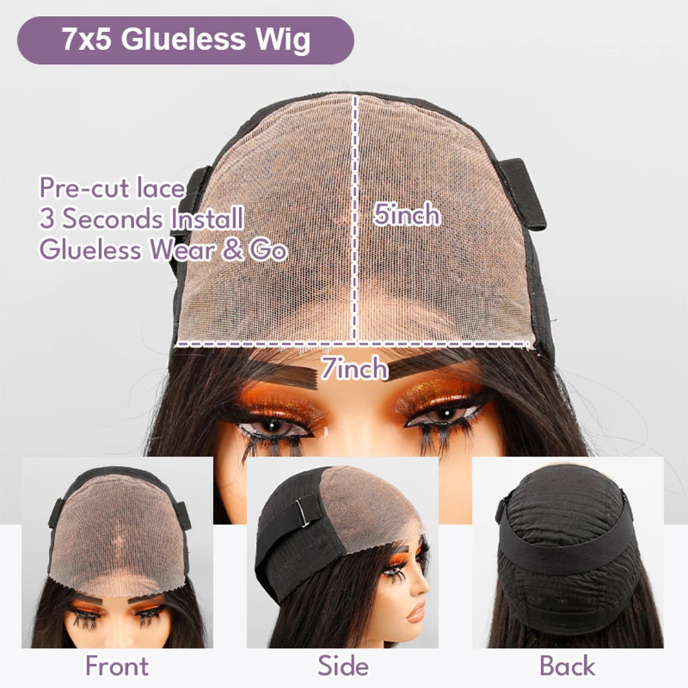 Water Wave Bob Wigs Human Hair m