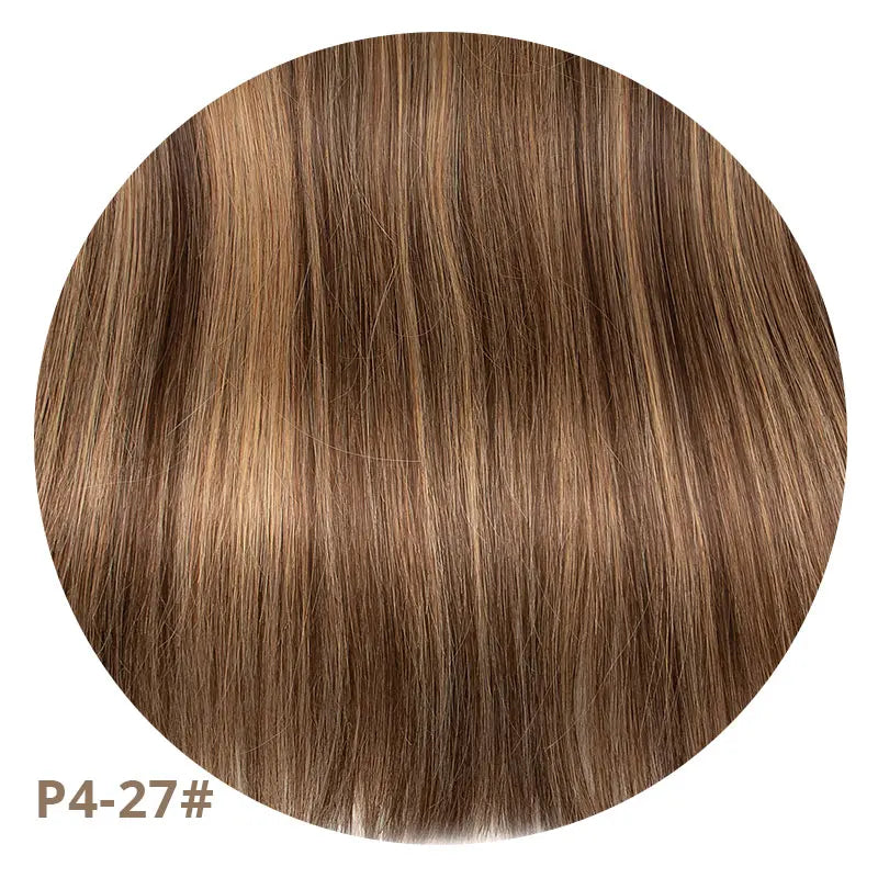 Double Inject Hole Weft Human hair Micro Loop Bundles