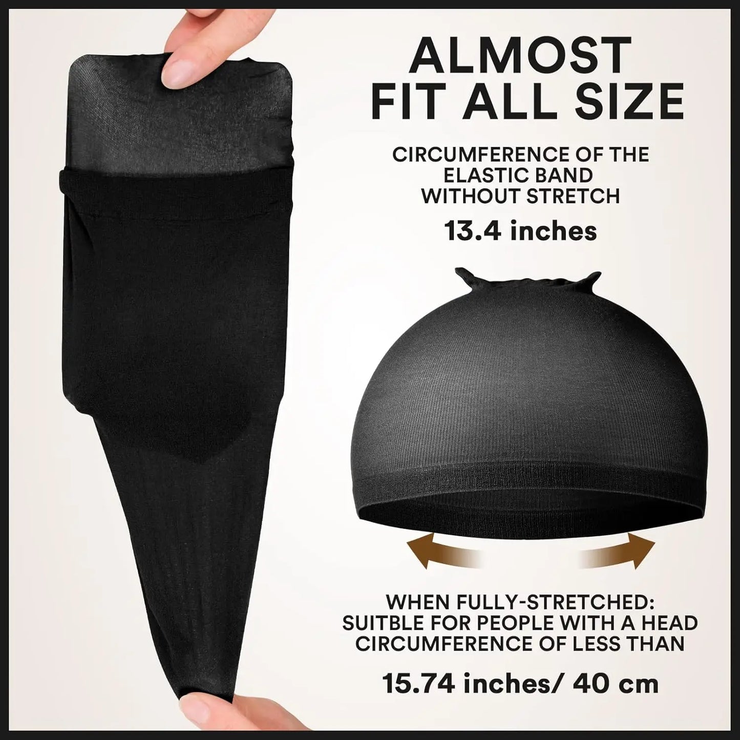 Wig Caps Black