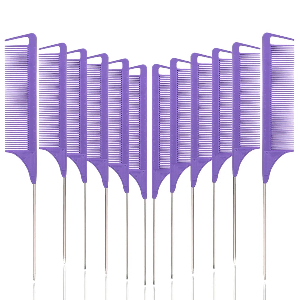 12pcs Pointed Tail Comb