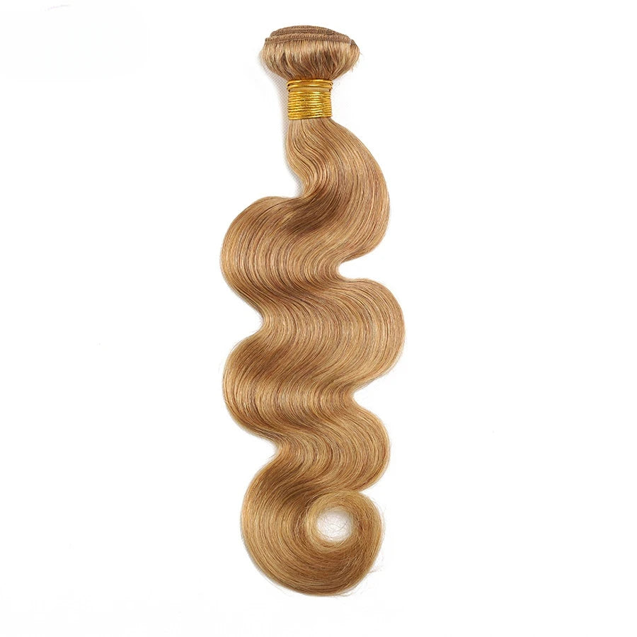 Ombre Colored Body Wave Human Hair Bundles Raw Indian Hair